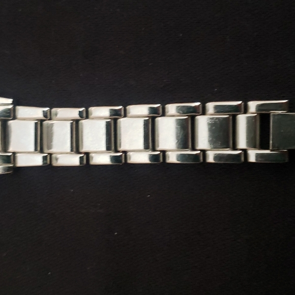 M&c Silver Tone Rhinestone Watch - Picture 4 of 5